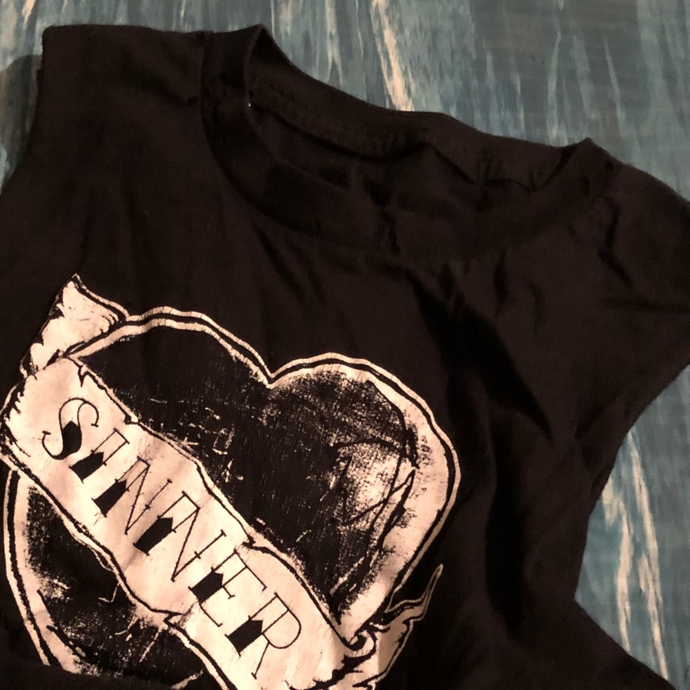 1/1 Distressed JOAN JETT &the Blackhearts tour tee